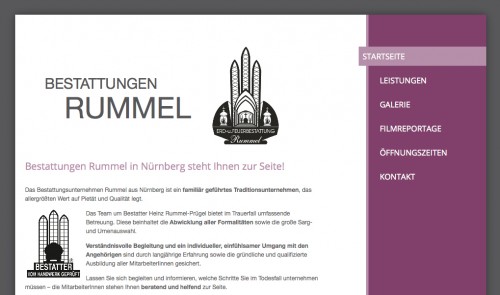 Firmenprofil von: Bestattungen Rummel aus Nürnberg: Rekonstruktion von Unfallopfern 