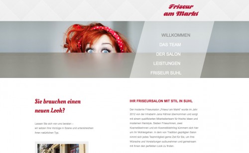 Firmenprofil von: Erfahrener Friseursalon in Suhl: Friseur am Markt