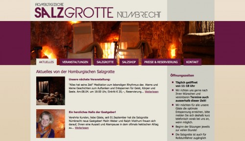 Firmenprofil von: Homburgische Salzgrotte in Nümbrecht