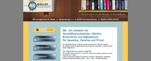 Firmenprofil von: Ihr Daumenkino-Spezialist: MB Druck + Werbung in Bayern