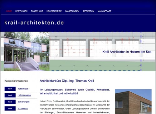 Firmenprofil von: Architekturbüro Krail in Haltern: Diplom-Ingenieur Thomas Krail 