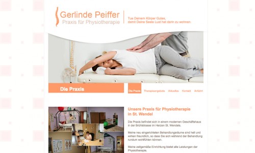 Firmenprofil von: Physiotherapie in St. Wendel