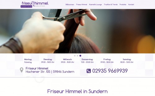 Firmenprofil von: Friseur und Kosmetik-Lounge Himmel in Sundern-Hachen