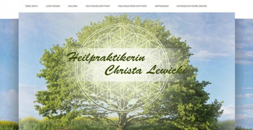 Firmenprofil von: Für Körper und Geist: Naturheilpraxis Christa Lewicki in Bottrop