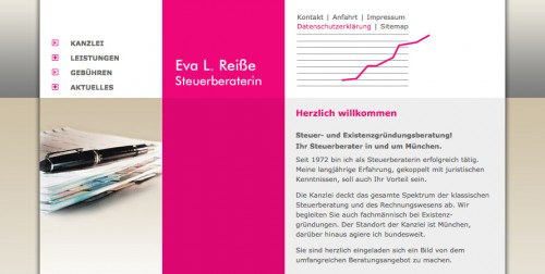 Firmenprofil von: Steuerberatung in München: Eva Luise Reiße Steuerberaterin 