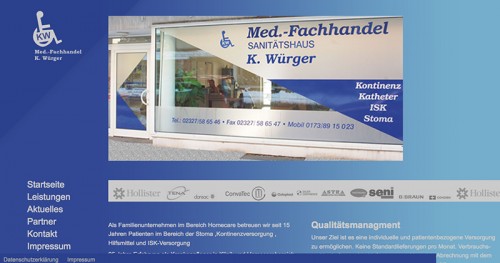 Firmenprofil von: Umfassende Leistungen im Sanitätshaus in Bochum