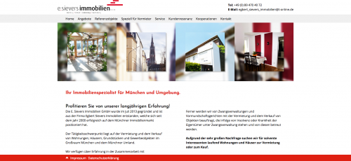 Firmenprofil von: Immobilienservice in München: Die E. Sievers Immobilien GmbH