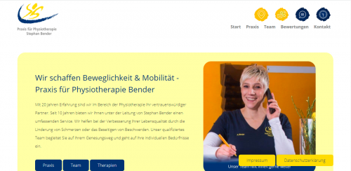 Firmenprofil von: Behalte deine Mobilität gezielt bei: Praxis für Physiotherapie Stephan Bender