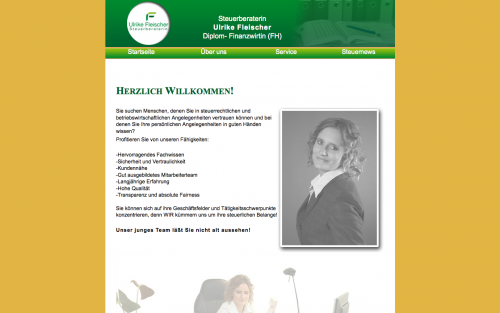 Firmenprofil von: Steuerberaterin in Dessau: Steuerberaterin Ulrike Fleischer