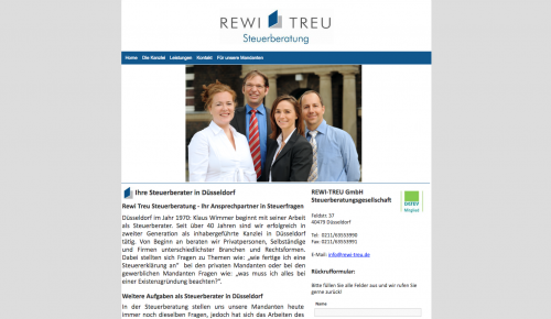 Firmenprofil von: REWI-TREU Steuerberatungsgesellschaft in Düsseldorf