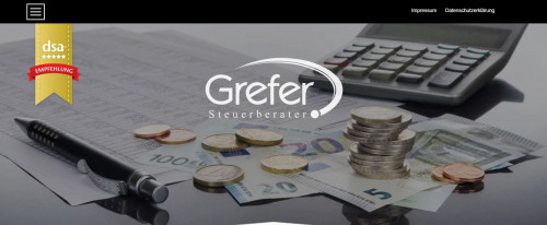 Firmenprofil von: Steuerberater in Essen: Steuerberater Grefer