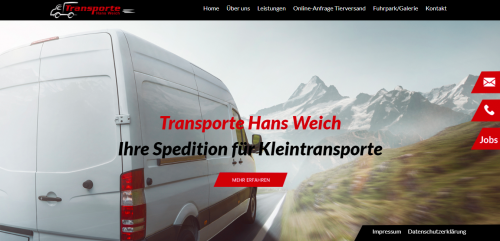 Firmenprofil von: Tierversand in Frankfurt: Transporte Hans Weich 