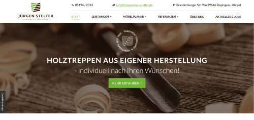 Firmenprofil von: Treppenbau im Heidekreis: hier kommen Sie bis nach ganz oben