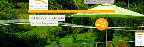 Firmenprofil von: Übernachtungen in Badenweiler - Hotel Morgensonne