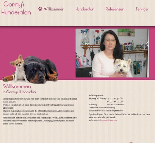 Firmenprofil von: Hundesalon in Nordhorn: Conny´s Hundesalon