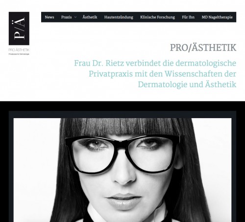 Firmenprofil von: Dermatologie in München: Pro Ästhetik Dr. med. Angelika Rietz