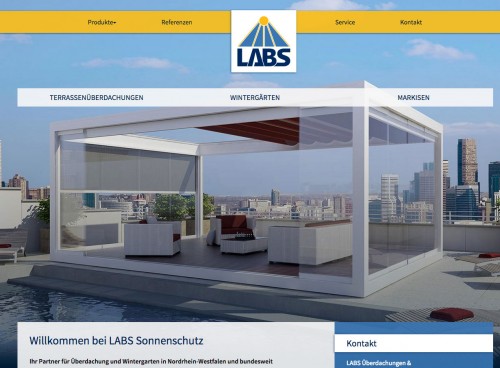 Firmenprofil von: Terrassendächer in Münster: LABS Überdachungen & Sonnenschutzsysteme GmbH
