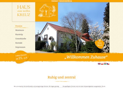 Firmenprofil von: Pension in Hürth: Das Haus zum weißen Kreuz