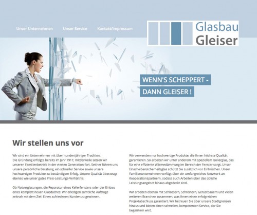 Firmenprofil von: Glasbau Gleiser GmbH in Frankfurt am Main