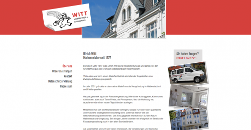 Firmenprofil von: Witt Malerbetrieb & Hausservice in Halberstadt