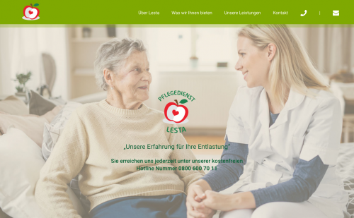 Firmenprofil von: Pflegedienst Lesta in der Region Bad Nauheim