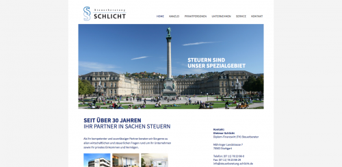 Firmenprofil von: Erbschaftssteuern in Stuttgart: Steuerberatung Schlicht ETL GmbH