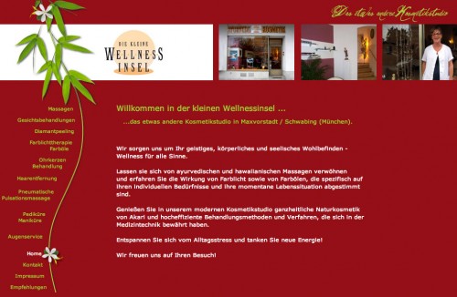 Firmenprofil von: Kosmetik- und Wellness in München: die kleine Wellness-Insel