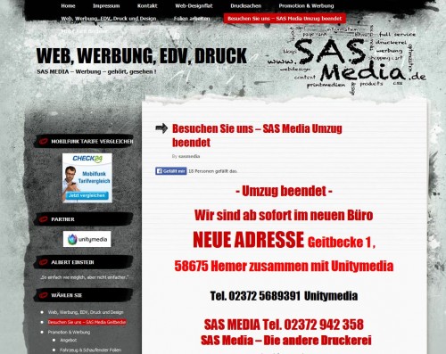 Firmenprofil von: SAS Media in Hemer