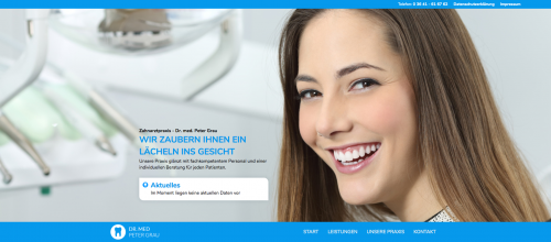 Firmenprofil von: Zahnersatz in Jena: Zahnarztpraxis Dr. med. Peter Grau