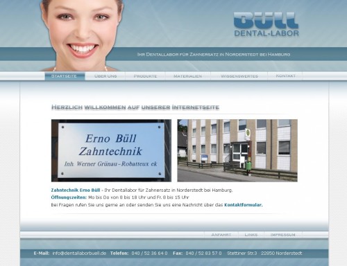 Firmenprofil von: Erno Büll Zahntechnik in Norderstedt