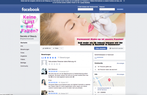 Firmenprofil von: Die innovative Fibroblast-Behandlung von Secrets of Beauty Hellbach in Hannover
