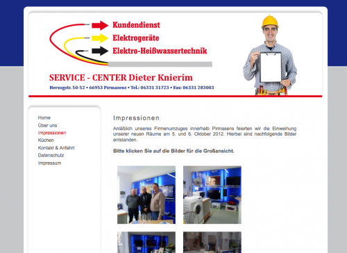 Firmenprofil von: Hausgeräte Kundendienst Knierim in Pirmasens