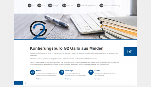 Firmenprofil von: Unternehmensberatung in Minden: Kontierungsbüro G2 Gallo